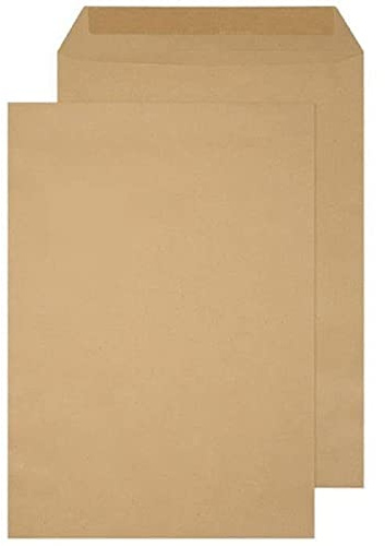Q-Connect C5 Envelopes Pocket Gummed 70gsm Manilla (Pack of 500)
