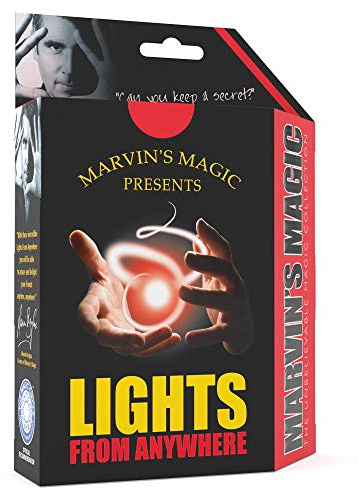 Marvin's Magic - Lights From Anywhere - Teen & Adult Edition - Professional Adult Tricks Set - Amazing Magic Tricks For Teens & Adults - Includes Light Props and Instructions