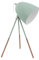 EGLO Dreibein Tischlampe Dundee, 1 flammige Vintage Tischleuchte, Nachttischlampe aus Stahl, Farbe: Mint, Fassung: E27, inkl. Schalter