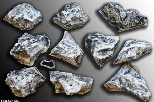 move Cracker XXL Klettergriffe XXL it-Climbingholds, Farbe:Limestone