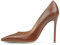 EDEFS Damen Schuhe Pumps High Heels Brautschuhe mit Stilettosabsatz Braun Größe EU42