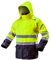 Neo Tools Warnschutzjacke mit Reflektionsstreifen EN ISO 20471 Warnjacke orange Neon gelb Arbeitsjacke Warnschutz Sicherheitsjacke XXXL Neongelb