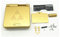 Goldfarbenes Gehäuse + Werkzeuge für GBA SP Gameboy Advance SP Reparaturteil