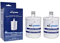 AllSpares Filtro de agua (2 unidades) para frigorífico LG LT500P / 5231JA2002A / ADQ72910901 / ADQ72910907