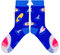 cup of sox Herren Damen Lustige Socken mit Haifisch Motiv, Gemusterte Bunte Geschenk Socken aus hochwertige Baumwolle, 41-44
