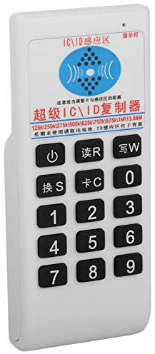 125 kHz 13,56 MHz Smart Reader Writer Handheld RFID IC/ID-Kartenleser Kopierer Duplikator mit Anzeigelampen Summer für die Community School