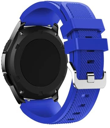 Cinturino in silicone per Samsung Gear S3 Galaxy Watch 3 Frontier Classic Huawei Watch 3 GT2 GT2e GT2 PRO GTS GTR 2, 22mm,
