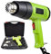 Pistola de Aire Caliente calor Decapador Profesional, Temperatura Ajustable con 4 Boquillas para Estampado de Tubos Termocontraíbles Soldadura de Removedor de Pintura Dirigida Soldadura