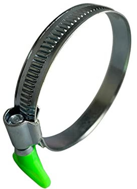 Boltza® Thumb Screw/Wing Hose Pipe Clip Jubilee Clamp 80-100mm (12MM BW) x10