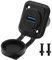 Create idea USB 3.0 Conector de Montaje en Panel Enchufe USB 3.0 Hembra A Hembra Acoplador Adaptador Convertidor Adaptador de Módulo de Paso Tipo D en Línea 5 Gbps