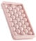 AEX Mini Round Ice Cube Tray Balls with Lid & Storage Ice Ball Maker Ice Sphere Mould for Freezer Ice Cube Sphere Mould Tray for Circle Ice Chilling Cocktail Whiskey Coffee (Pink)