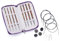KnitPro Symfonie Afghan/Tunisian Crochet Hook Set | 8 Sizes (3.5mm to 8mm)