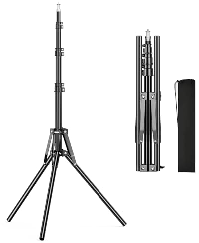 Support léger de 1,8 m pour studio Monolight Softbox Réflecteur Photographie Vidéo Portrait
