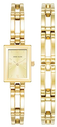Anne Klein Women's Bracelet Watch Gold-Tone