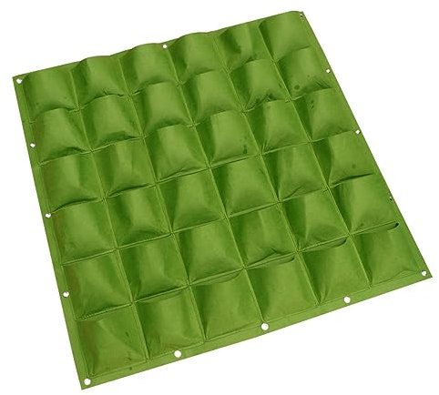 VANZACK Jardin Vertical huerto Vertical macetero de Fresas Jardinera Vertical para vivero macetas para Plantas macetas de Interior Bolsa de Cultivo de Plantas Flores Perchero