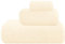 MyOwn Ultra-weiches 3er-Pack Baumwollhandtuch-Set, enthält a übergroße Badetücher 70 x 140 cm, a Handtücher 40 x 60 cm und 2 Waschküchen 30 x 30 cm, elfenbeinfarben