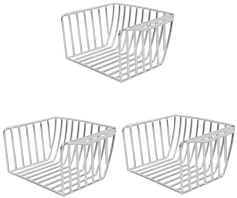 Mikikit 3pcs Stainless Steel Gutter Guard Strainer Drain Pipe Cover Gutter Downspout Guard for Debris Leaves