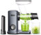 AMZCHEF Estrattore Frutta e Verdura Compatto con Due Modalità di Alimentazione per un facile utilizzo - 150W Spremiagrumi Silenziosi con e Masticazione Inversa - Spremiagrumi Senza BPA - Grigio