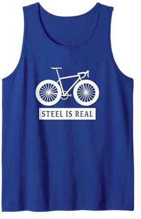 Steel Is Real - Fahrrad-T-Shirt Tank Top