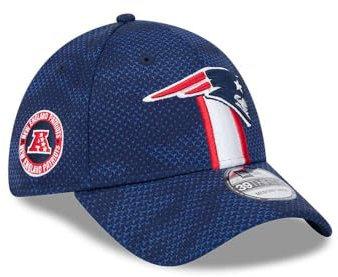 New Era Herren Navy New England Patriots 2024 Sideline 39Thirty Flex Hat