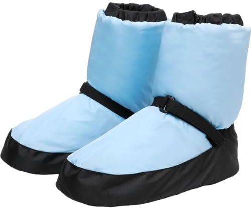 Vobumix Ballett-tanzstiefel, Thermostiefel, Bequeme Winter-Tanzschuhe, Aufwärm-Trainingsschuhe Für Mädchen Und Frauen