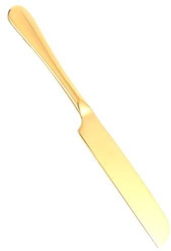 BESTOYARD Edelstahl Brotmesser Marmeladenstreicher Multifunktionaler Toast und Kuchenschneider für Zuhause mit Ergonomischem Griff und Vielseitigem Einsatz