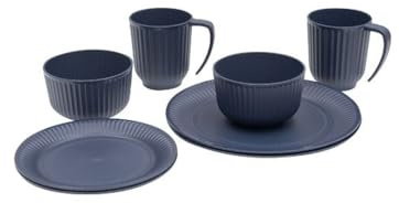 Outwell Delish Geschirrr-Set 2 Personen Navy Night