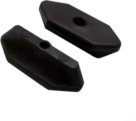 Unsichtbare verdeckte Befestigungen für Terrassendielen 100 Stück PE-Material einheitlicher Abstand wetterbeständig