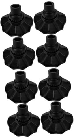 SHINEOFI 2 Sätze Campingstuhl Füße Abdeckungen rutschfeste Schutzkappen Für Klappstuhlbeine Langlebige Kunststoffhüllen Zum Schutz Ihrer Böden Für Garten Und Innenräume 4 Stück * 2