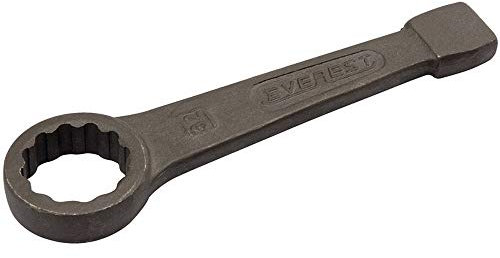 Draper 31420 Metric Ring Slogging Flat Spanner, 32 mm Size,Blue