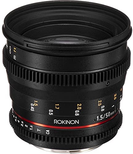 Rokinon Cine DS 50 mm T1.5 Objektiv für Canon
