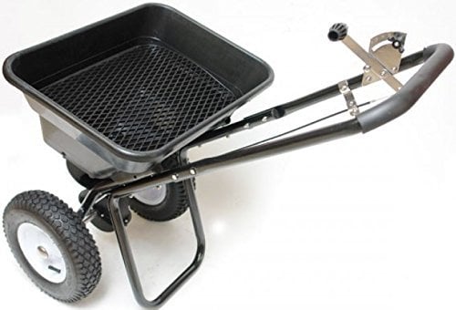 Ingbertson® Streuwagen Streuhandwagen Schleuderstreuer (44 Liter)