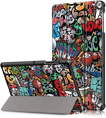 Fmway Hülle für Samsung Tab S5e T720/T725 Flip Schutzhülle Case Tasche mit Auto Schlaf/Wach Ständerfunktion