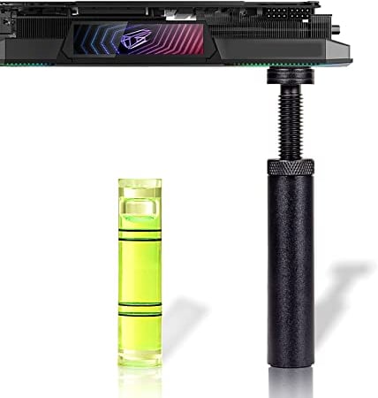 Uyubao GPU Support Bracket, Adjustable Height GPU Support with Magnet and Non-Slip Sheet, GPU Sag Bracket, L/70-120mm