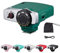 Godox Lux Junior Retro-Kamerablitz 6000 K ± 200 K GN12 F2-16 Blende 28 mm Brennweite Automatische und manuelle Modi 1/1-1/64 Blitzleistung für Canon Nikon Sony Fuji Olympus Blitzschuhkameras(Grün)
