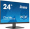 iiyama XU2493HS-B5 24 Inch IPS LCD with Slim Bezel, 4ms, Full HD 1920x1080, 1x HDMI,1 x DisplayPort, 2 x 2W Speakers