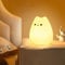 ONEWAY Cat Night Light - Kids Nightlight, Squishy Cute Lamp with Timer & 7 Colors, Rechargeable Bedside Lamp for Toddler & Baby