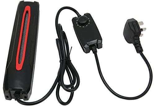 RTLR Submersible Fish Tank Heater, UK Plug 220V Aquarium Heater Quartz Tube Automatic Thermostat ABS for Fish Tank (1200W)