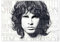 Jim Morrison H693M_PL1Z Foto-Poster, Wanddekoration, 100 x 70 cm