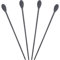 BESTonZON Silicone Mixing Spoon, 2 x Pairs Cocktail Bar Tool Japanese Style, Bar Cocktail Shaker Spoon with Long Handle Design, Drink Stirrer for Home or Bartender Use Cocktails Coffee Tea