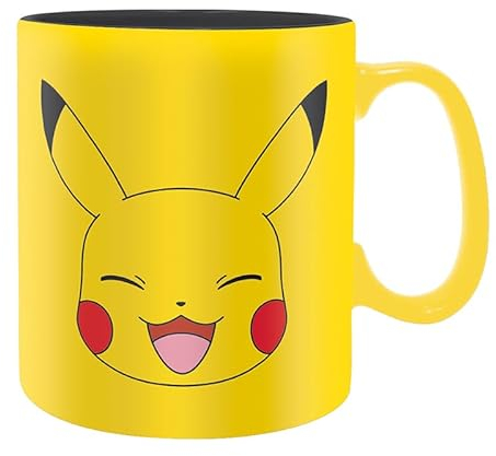 ABYSTYLE - Taza de 460 ml Pikachu Cara