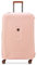 DELSEY PARIS - MONCEY - Valise Grande Taille Rigide Matière Recyclée et Recyclable - 76x52x30 cm - 97 litres - L - Rose