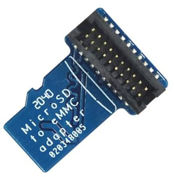 XiFor Adaptateur carte SD Micro-SD vers EMMC Module EMMC vers Micro-SD Adaptateur pour carte de développement Nanopi K1 Plus