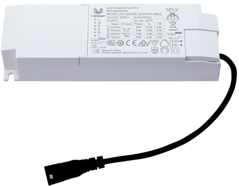 Dotlux LED-Netzteil CC 400mA-700mA 16-33W inkl. Hohllochbuchsenstecker