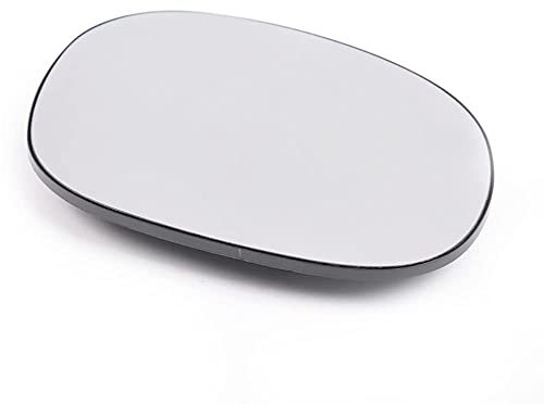 CQISTJ Cristal De Espejo Retrovisor para Peugeot 206 1998 1999 21998-2012 2001 2002 2003 2004 2005 2006-2009, Izquierdo y Derecho Calefactable Cristal de retrovisor Lateral con Placa Posterior