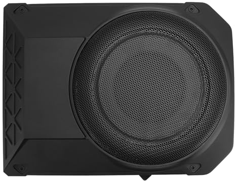 Xiuganpo Car Under Subwoofer, Truck Subwoofer 10 Inch Variable Low Pass Filter 600W Precise Control for Truck