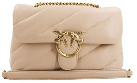 Pinko Borsa a tracolla Classic Love Bag Puff beige da donna UNI