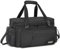 IPEB Barber Supplies Bag with Adjustable Dividers, Multifunctional Hairdresser Organizer for Clippers & Tools, Portable Barber Carrying Bag for Business Travel