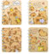 4 Packs Capybara Mini Spiral Notebooks, A7 3.2 x 4.1 Cute Waterproof Pocket Notepads Journal Memo Pads for Birthday Party Favors Birthday Gifts Stocking Stuffers School Kids Students Rewards
