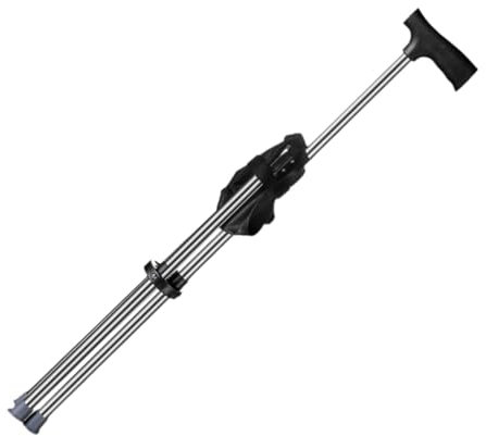 MagiDeal Bastón de trekking con asiento, taburete de trípode, taburete portátil independiente, silla de bastón plegable para acampar, mujeres y personas